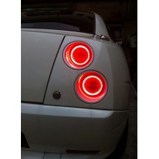 Custom - Fiat Coupe Rear Light Mod COB LED Ring