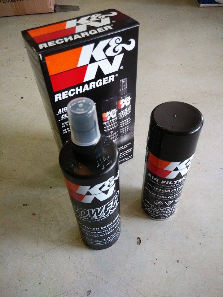how to clean k and n air filter without kit